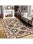 Drom Dokuma Taban Makinede Yıkanabilen Kilim Kaymaz Şönil Retro Halı 3