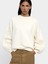 Çiçek Nakışlı Pamuk Içerikli Sweatshirt 2