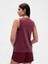 Kadın Bordo Gapfit Breathe Tank Top 4