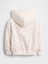 Kız Bebek Kırık Beyaz Vintagesoft Fermuarlı Sweatshirt 2