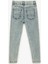 Beli Ayarlanabilir Lastikli Pamuklu Dar Paça Denim Pantolon - Slim Jean 2