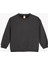 Pamuklu Uzun Kollu Bisiklet Yaka Şardonlu Basic Sweatshirt 1