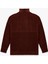 Oversize Uzun Kollu Yarım Fermuarlı Şardonlu Polar Sweatshirt 2