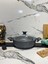 Granit 7 Parça Tencere Set-Gri 3