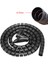 Kablo Düzenleyici Spiral Kablo Toplayıcı Çapı 20MM Siyah 1.5m 3