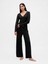 Kadın Siyah Mini Rib Pj Hırka 3