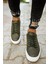 Erkek Haki Sneaker Ayakkabı MN015 5