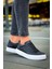 Erkek Siyah/beyaz Sneaker Ayakkabı MN015 2