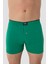 6'lı Paket Yeşil Erkek Penye Havlu Bel Boxer %100 Pamuk 3