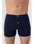 6'lı Paket Lacivert Erkek Penye Havlu Bel Boxer %100 Pamuk 3