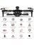 C10S 4K Fpv Kameralı Fırçasız Motor Katlanabilir Drone Yükseltme Irtifa Sabitleme Taşıma Çantasıyla 4