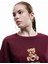 Bordo Kadın Sweatshirt 6WAL10106IK 1