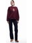 Bordo Kadın Sweatshirt 6WAL10106IK 2