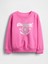 Kız Bebek Pembe Vintage Yumuşak Logo Sweatshirt 1