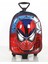 Erkek Çocuk Ana Sınıfı Çek Çekli Spiderman Örümcek Adam Kabartmalı Okul Çantası 2