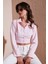 Fitted Fit Pamuklu Korse Detaylı Uzun Kollu Crop Gömlek Bayan Gömlek 611GO00376 1