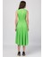Kadın Yeşil Asimetrik Kesim Elbise 18L6215 2