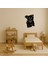 Mdf Küçük Köpek Yüzü Duvar Dekoru - KT8409-2322 3
