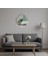 Modern Sanat Kadın Yüzü Dekoratif Duvar Aynalı Tablosu - KT4657-9596 5