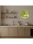 Tilki Yüzü Tasarımlı Dekoratif Duvar Altın Aynalı Tablosu - KT1386-2283 3