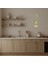 Minimalist Çiçek Desenli Dekoratif Altın Aynalı Tablo - KT1691-1204 3