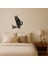 Minimalist Baykuş Temalı Duvar Dekoru - KT3214-9077 1