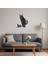 Minimalist Baykuş Temalı Duvar Dekoru - KT3214-9077 4