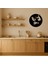 Eğlenceli Emoji Kızgın Yüz Mdf Tablo - KT9563-8019 2
