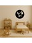 Eğlenceli Emoji Kızgın Yüz Mdf Tablo - KT9563-8019 3