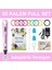 Pembe 3D Kalem Full Set-Adaptörlü-Şablon Kitabı-Filament-Temizleme Çubuğu-Parmak Koruyucu-Anahtarlık 1