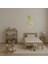 Tropikal Ananas Desenli Dekoratif Duvar Altın Aynalı Tablosu - KT5207-4349 4