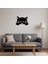 Şirin Kedi Tasarımlı Mdf Duvar Tablosu - KT9640-6817 4