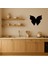 Zarif Kelebek Desenli Mdf Dekoratif Duvar Tablosu - KT3566-6313 2