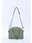 Mint Yeşil SHK205 Suni Deri Fermuarlı Tek Bölmeli Ayarlanabilir Askılı El,kol ve Omuz Çantası 1