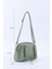 Mint Yeşil SHK205 Suni Deri Fermuarlı Tek Bölmeli Ayarlanabilir Askılı El,kol ve Omuz Çantası 2