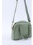 Mint Yeşil SHK205 Suni Deri Fermuarlı Tek Bölmeli Ayarlanabilir Askılı El,kol ve Omuz Çantası 5