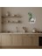 Yeşil Fularlı Dalmaçyalı Dekoratif Aynalı Tablo - KT6519-3953 3