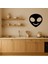 Uzaylı Motifli Dekoratif Mdf Tablo - KT4689-7519 2