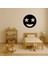 Yıldız Gözlü Gülümseyen Emoji Mdf Dekoratif Tablo - KT2607-6197 3
