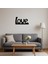 Aşk Temalı Mdf Kalp Motifli Duvar Tablosu - KT3280-1355 4