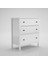 Hunerika Valena 3 Çekmeceli Şifonyer -Wood Beyaz-Minifiks Bağlantılı 5