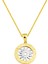 Burç Sembolü 14 Ayar Altın Kolye 1