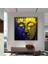 Buddha Tablosu, Asya Duvar Sanatı, Meditasyon Tablosu, Buda Posteri, Budist Baskı 2
