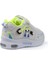 Unisex Bebe Beyaz Sarı Figürlü Işıklı Cırtlı Sneaker Günlük Spor Ayakkabı 5