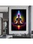 Hint Buddha Meditasyonu 7 Çakra Kanvası, Yoga ve Spor Temalı Oturma Odası Dekoru 1