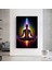 Hint Buddha Meditasyonu 7 Çakra Kanvası, Yoga ve Spor Temalı Oturma Odası Dekoru 5
