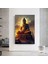Buddha Kanvas Tablosu; Asya Duvar Sanatı; Meditasyon Kanvası; Budist Baskı; Meditasyon Duvar Sanatı; 3