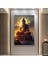 Buddha Kanvas Tablosu; Asya Duvar Sanatı; Meditasyon Kanvası; Budist Baskı; Meditasyon Duvar Sanatı; 5