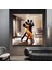 Afrikalı Dans Eden Çift Kanvas Tablosu 3