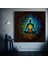 Hint Buddha Kanvas Poster Baskısı; Meditasyon; 7 Çakra; Yoga; Spor Temalı Duvar Sanatı; Oturma ve Ya 2